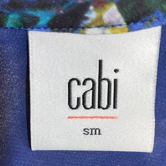 CAbi 3093 Stained Glass Keyhole Sleeveless Top Size S - Picture 8 of 10